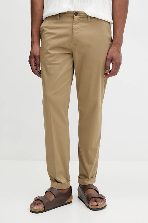 Liu Jo pantaloni culoarea verde, drept, QA5240 T4308