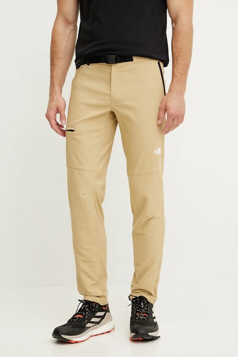 Παντελόνι εξωτερικού χώρου The North Face Lightning χρώμα: πράσινο, NF0A495N4FS1