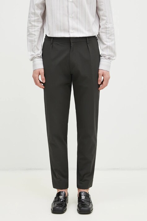 Штани Paul Smith чоловічі колір зелений прямі M1R-056Z-N02382