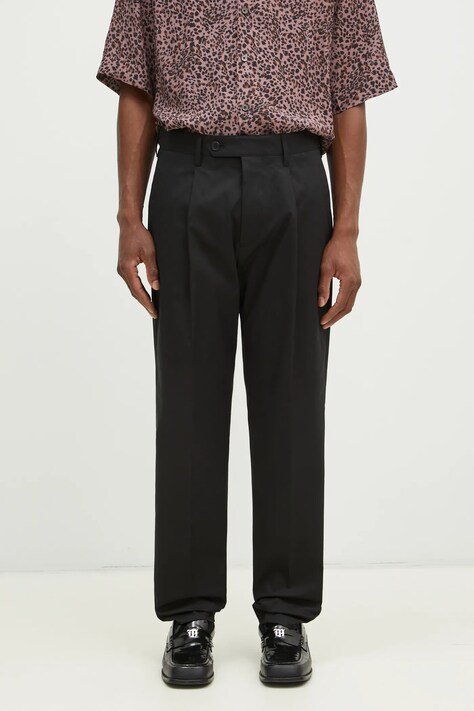 Paul Smith pantaloni bărbați, culoarea negru, mulata, M1R-408Z-P01934