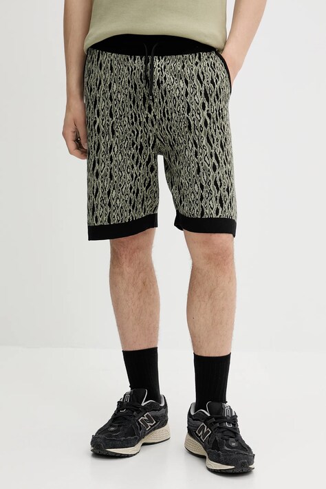 HUGO pantaloni scurți culoarea verde, 50536676