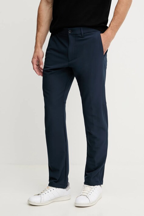 BOSS Green pantaloni barbati, culoarea albastru marin, drept, 50534303
