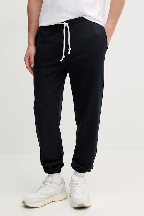 Tommy Hilfiger pantaloni de trening bărbați, culoarea albastru marin, melanj, UM0UM03513