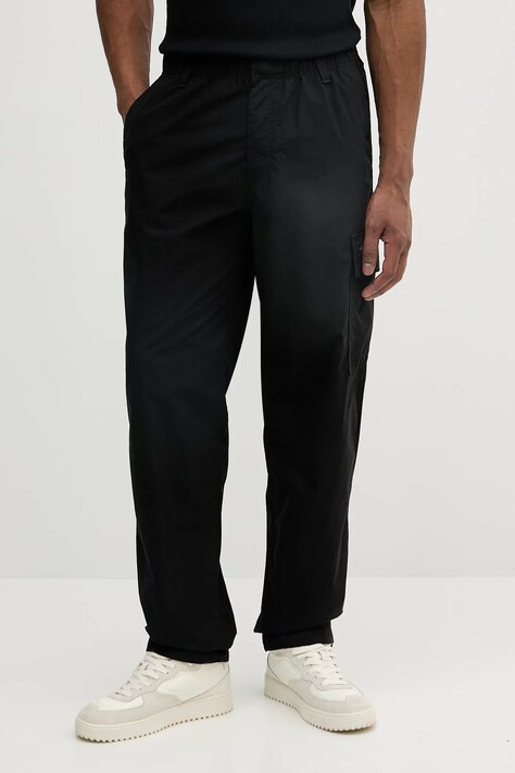 Штани Calvin Klein Jeans колір чорний прямі J30J327286