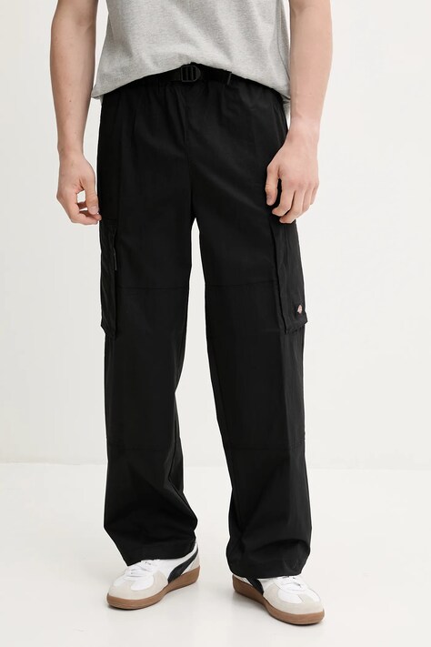 Dickies pantaloni culoarea negru, cu fason cargo, DK0A4Z37BLK1