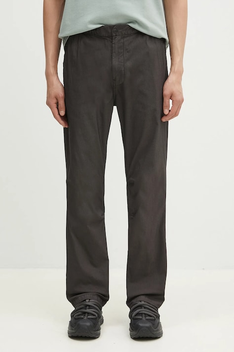 Nohavice Napapijri M-Massi Chino pánske, čierna farba, NP0A4IDU9411