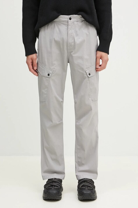 Napapijri nadrág M-Senio Cargo férfi, szürke, NP0A4IDVH621