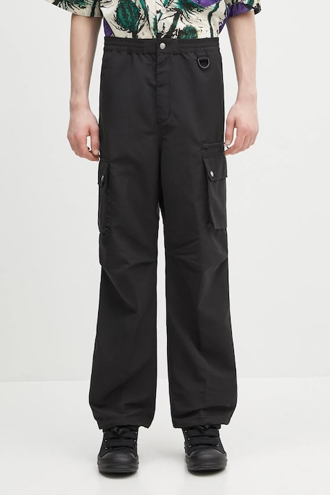 Carhartt WIP pantaloni Irwin Pant culoarea negru, drept, I034503.89XX