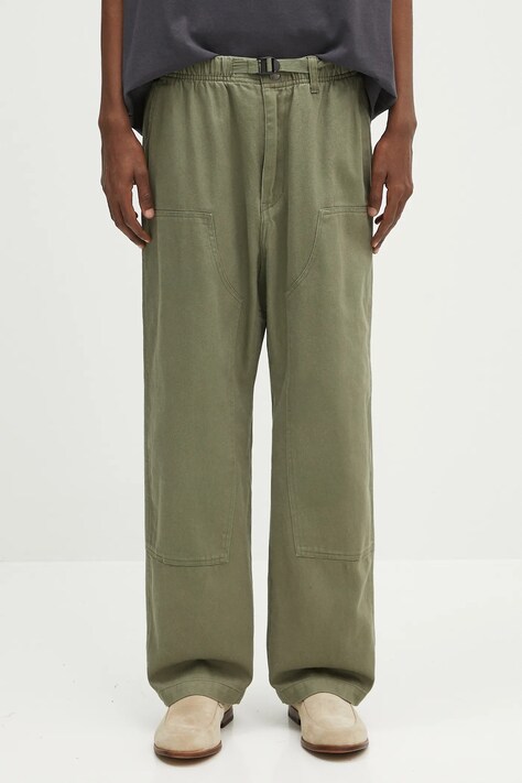 Carhartt WIP trousers Crawford Pant green color I034566.667XX