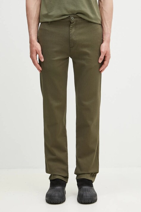 Alpha Industries trousers Alpha Chino Pant men's green color 146203.142