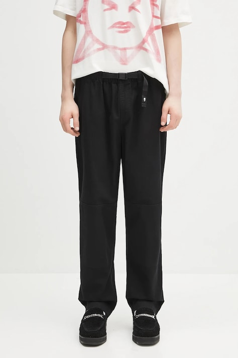 The North Face pantaloni Beta Utility Belted culoarea negru, drept, NF0A8B62JK31