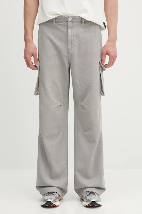 Our Legacy pantaloni Mount Cargo colore grigio M2254MCS