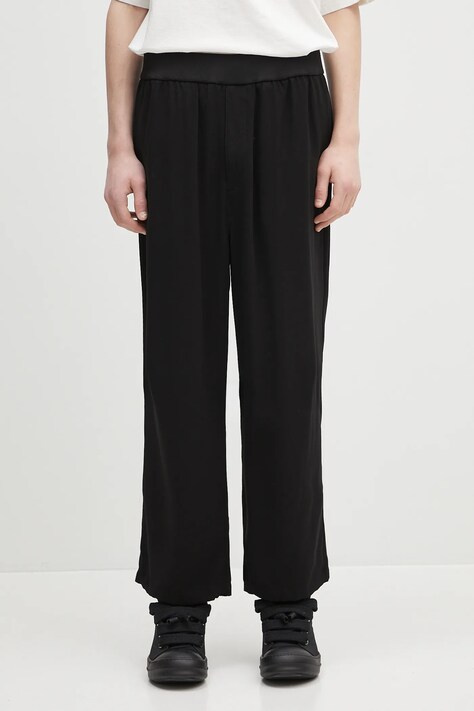 Undercover pantaloni Pants culoarea negru, drept, UC1E4502.1