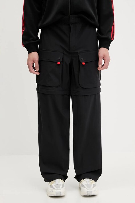 adidas Originals spodnie dresowe x 100T Zip Zip męskie kolor czarny gładkie JM3260