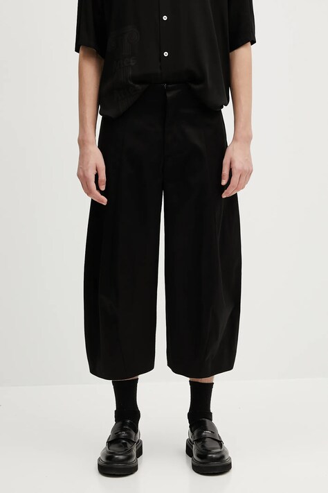 Ader Error pantaloni Apparel-Bottom colore nero BO01SSSA0206BK