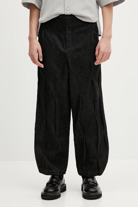 Ader Error jeansy Apparel-Bottom męskie BO01SSJE0103BK