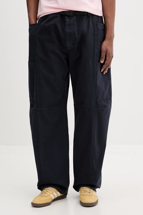 Gramicci pantaloni de bumbac Voyager Pant culoarea bleumarin, drept, G5SM.P086