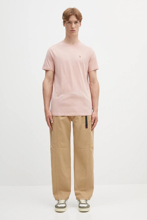Бавовняні штани Gramicci Voyager Pant — SS25-SPM0ZT, бежевий — фото 5
