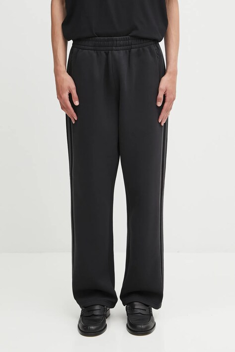 adidas Originals spodnie dresowe Prem Track Pants męskie kolor czarny z aplikacją JV7593