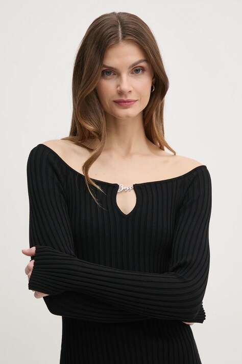 Сукня Boss Orange — SS25-SUD083, чорний — фото 4