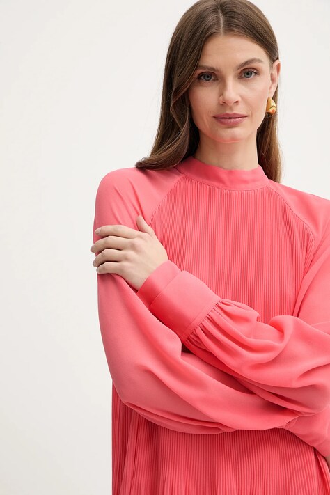 Сукня BOSS Dolumi — SS25-SUD099, рожевий — фото 4