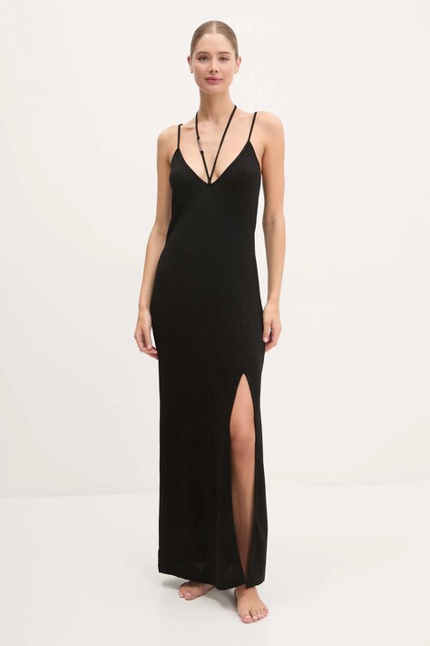Karl Lagerfeld rochie de plaja culoarea negru, A1W46028