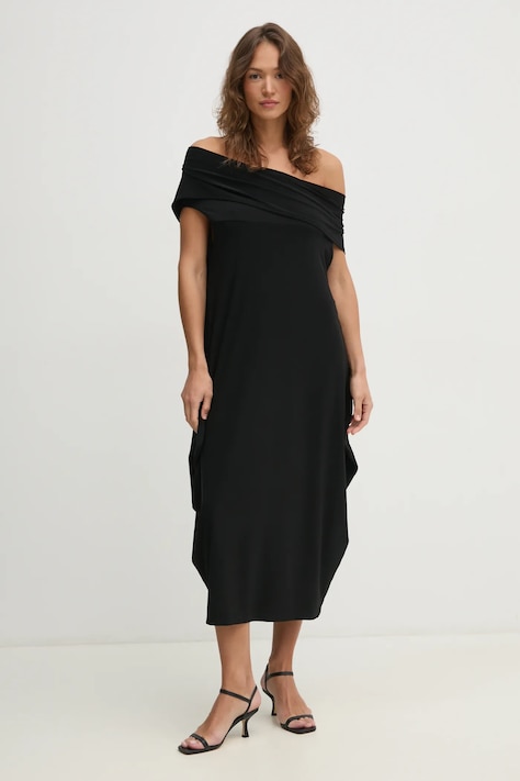 Сукня Joseph Ribkoff колір чорний midi розкльошена 251205