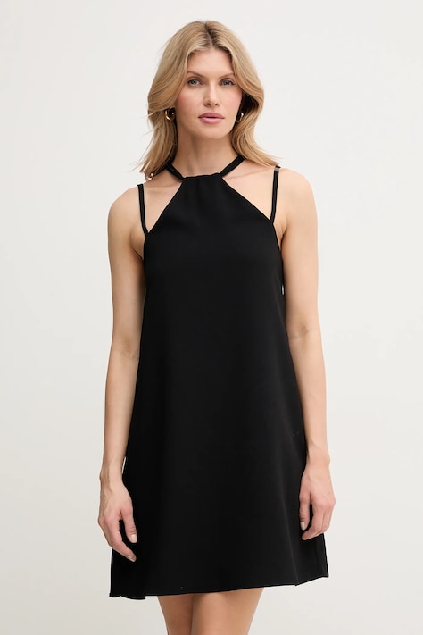 Marella rochie Emme by Marella culoarea negru, mini, evazată, 2515221122200