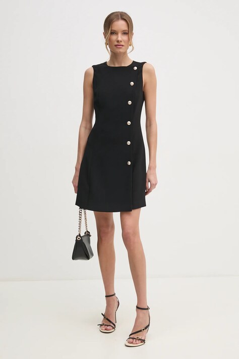 Šaty Marciano Guess BECKY černá barva, mini, 5RGK09 7115A