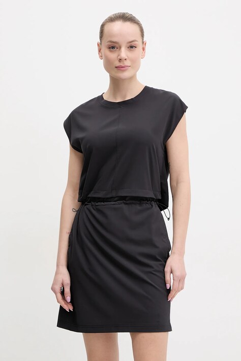Columbia rochie sport Boundless Beauty culoarea negru, mini, dreaptă, 2118901