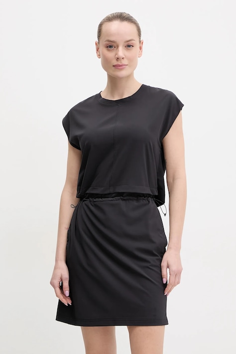 Columbia rochie sport Boundless Beauty culoarea negru, mini, dreaptă, 2118901