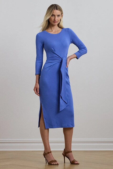 Lauren Ralph Lauren rochie midi, mulată, 250975027