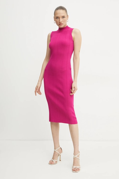 Рокля MICHAEL Michael Kors в розово къса с кройка по тялото MR582UN33D