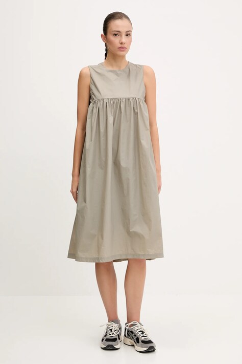 adidas rochie City Escape culoarea verde, mini, evazată, JC5122
