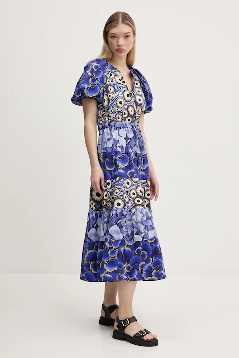 Desigual rochie CELLS LONG_LACROIX maxi, evazată, 25SWVW02