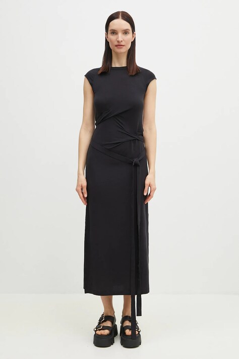 Y-3 abito TNCL 3-Stripes Dress colore nero JN1806