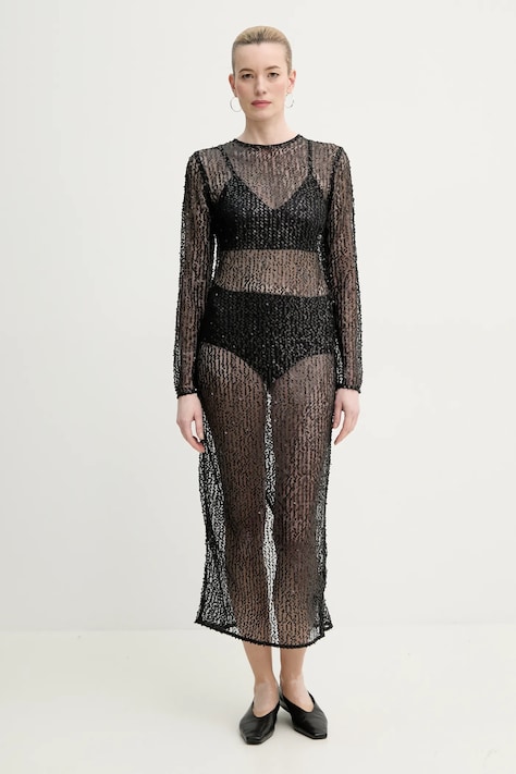 Samsoe Samsoe dress SAMADDA black color F25100085
