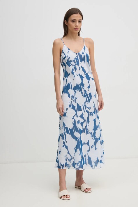 Calvin Klein rochie maxi, evazată, LV044B936G