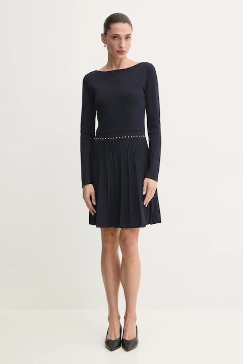 Φόρεμα Morgan RMCLO χρώμα: ναυτικό μπλε, RMCLO