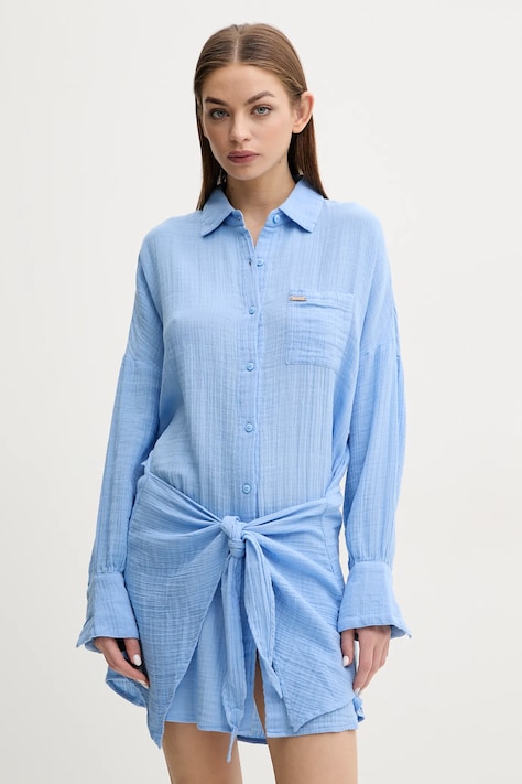 Melissa Odabash pamut ruha mini, oversize, Sara