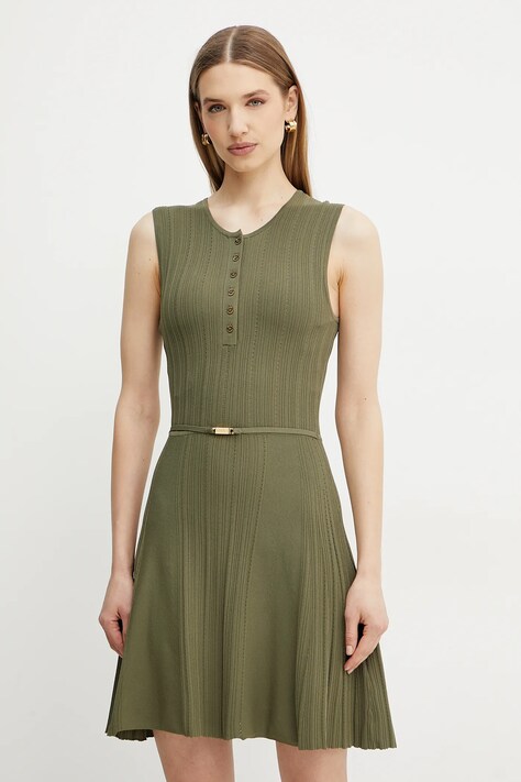 Šaty Marciano Guess GIADA zelená barva, midi, 5GGK26 5874Z