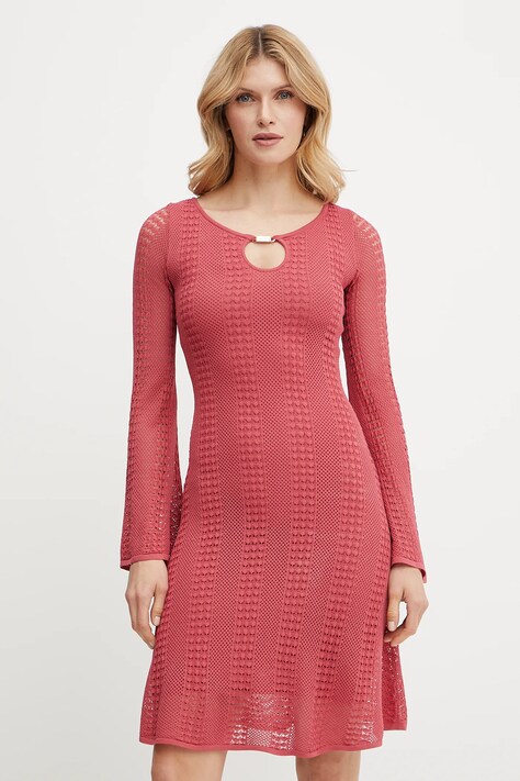 Šaty Marciano Guess EMMA růžová barva, mini, 5GGK46 5869Z