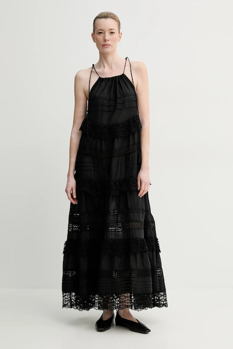 MUNTHE vestito FUENTA colore nero  251132225128