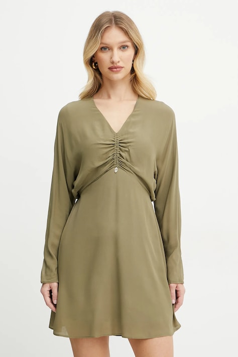 Φόρεμα Liu Jo χρώμα: πράσινο, WA5097.T2578