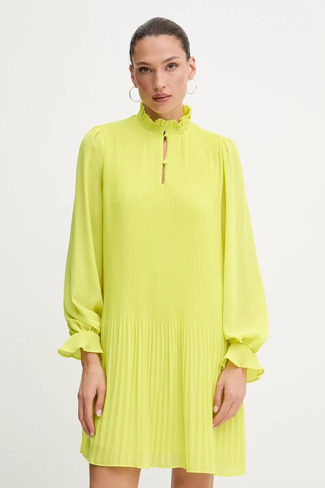 Šaty Liu Jo žlutá barva, mini, WA5238.T4300