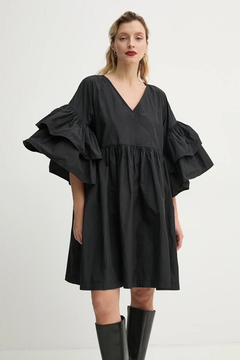 MMC STUDIO ruha fekete, mini, oversize, CLEO