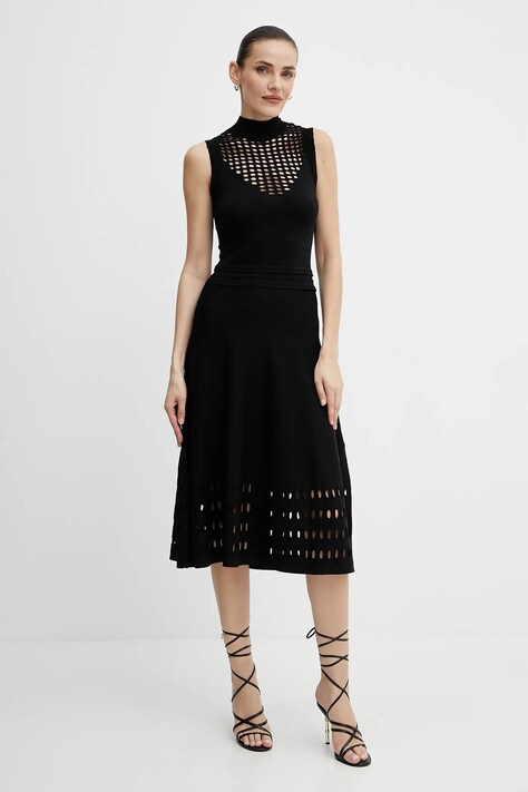 Φόρεμα Morgan RMPOMI χρώμα: μαύρο, RMPOMI