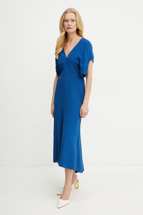 Victoria Beckham rochie midi, evazată, 1225WDR006381A