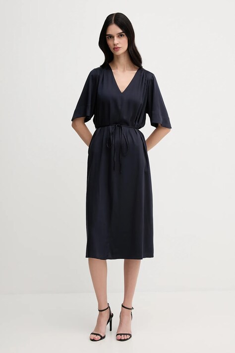 Gant sukienka kolor granatowy mini rozkloszowana 4503395