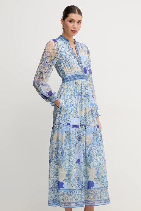 Φόρεμα Hale BOB Shelby χρώμα: μπλε, 4YDD630L